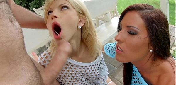  Ass Traffic gives proper anal treatment for Maria Fiori & Karina Grand in gonzo